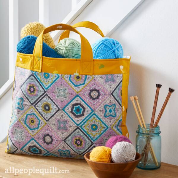 Hold Anything Tote – Quilted Bag
