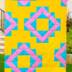 Summer Vibes Geometric Quilt Pattern