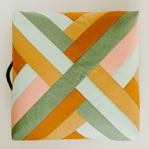 Maypole Floor Pillow – Free Pattern
