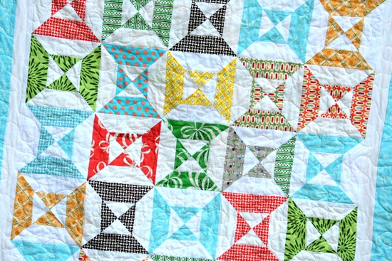 Double Hourglass Quilt – Free Pattern