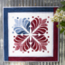 Red White and Blue Mini Quilt – Free Pattern