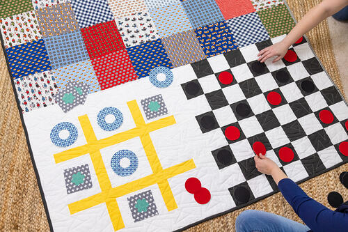 Picnic Play Throw Quilt – Free Pattern