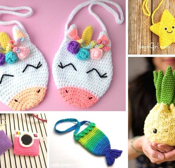 Crochet Creativity: 28 Beautiful Crochet Bags for Kids